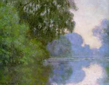 尅勞德 莫奈 Arm of the Seine near Giverny